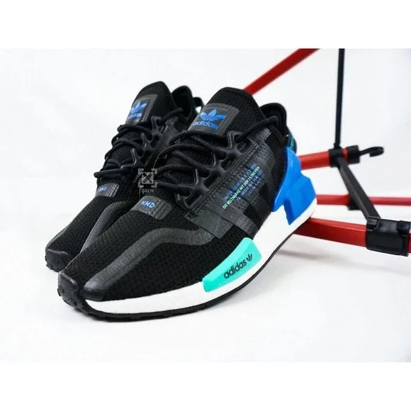 adidas gazelle silver green womens Shop White Mens NMD R1 Lace Up Sneakers  Shoebacca